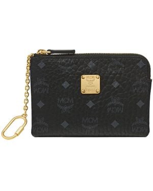 MCM Aren Card Pouch - Black