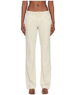 Isabel Marant Isabel Marant Étoile Jaylis Straight Leg Jeans - White
