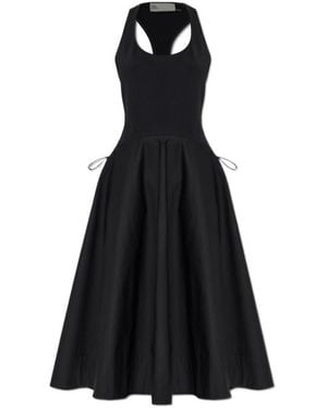 Tory Burch Racerback Midi Dress - Black