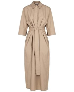 P.A.R.O.S.H. Lapel Coat - Natural