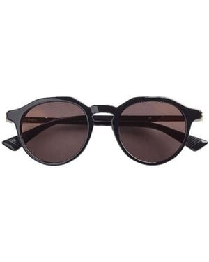 Bottega Veneta Eyewear Square Frame Sunglasses - White