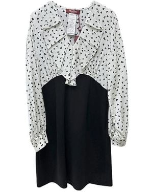 Max Mara Long-Sleeved Dress - Gray