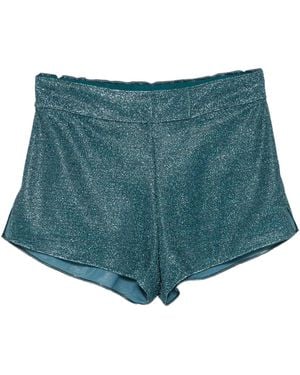 Oséree Oséree Lumière Tailored Shorts - Blue