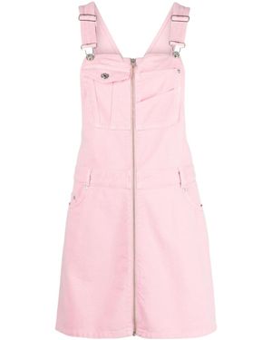 Moschino Front Zipper Dress - Pink
