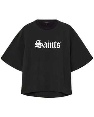 AllSaints Amelie Graphic T-Shirt - Black