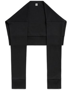 TOTEME Shawl-Style Scarf - Black
