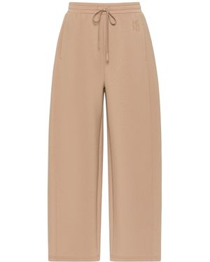 Weekend by Maxmara Wkdgetto Drawstring Wide-Leg Pants - Natural