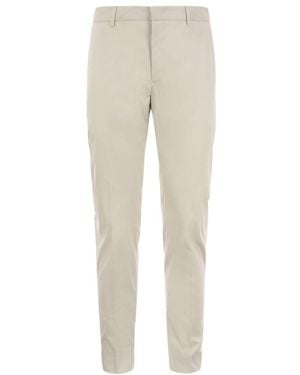 PT01 Logo Casual Trousers - Natural