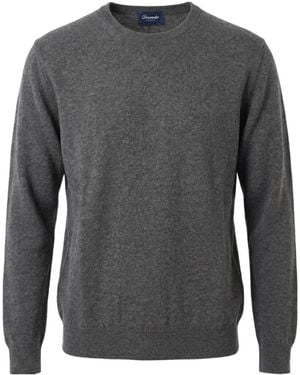 Drumohr Long-Sleeved Sweater - Gray