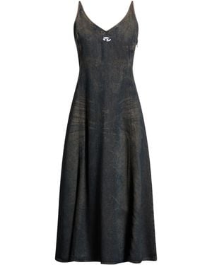 DIESEL Dark Denim Sleeveless Dress - Black