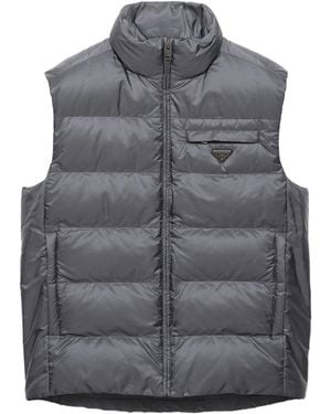 Prada Re-Nylon Vest - Grey