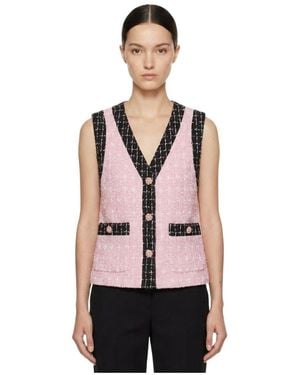 Marissa Chiara V-Neck Vest - Pink