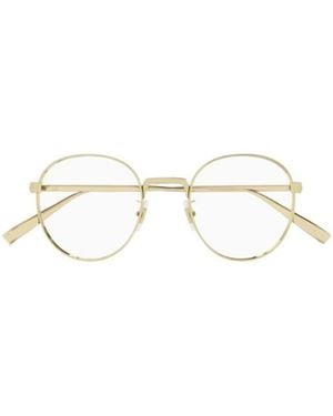 dunhill Round-Frame Glasses - White