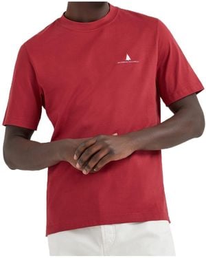 Brunello Cucinelli Cotton T-Shirt - Red