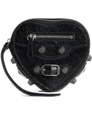Balenciaga Le Cagole Heart Jewellery Box - Black