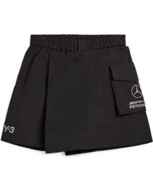 Y-3 Mercedes Short Skorts - Black