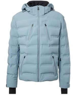 Aztech Mountain Nuke Hooded Down Ski Jacket - Blue