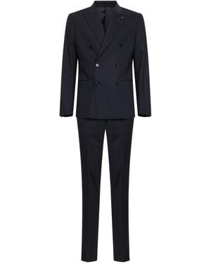 Lardini Double-Breasted Suit - Blue
