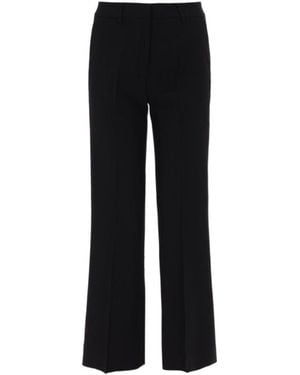 Pt Pantaloni Pt Torino Tailored Straight-Leg Trousers - Black