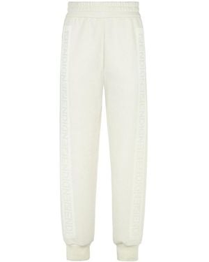 Fendi Fleece Trousers - White