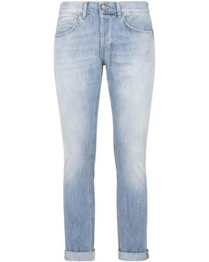 Dondup 5 Pocket Regular Fit Jeans - Blue