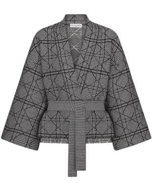 Dior Cannage Jacket - Grey