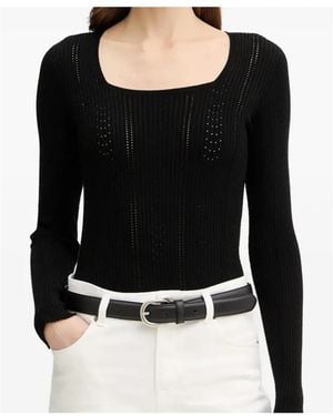 Twinset Round-Neck Sweater - Black