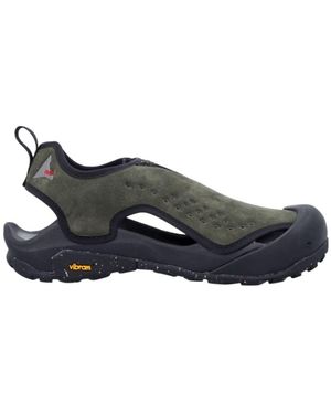 ROA Round-Toe Sandals - Black