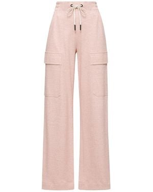 Moncler Grenoble Drawstring Track Trousers - Pink