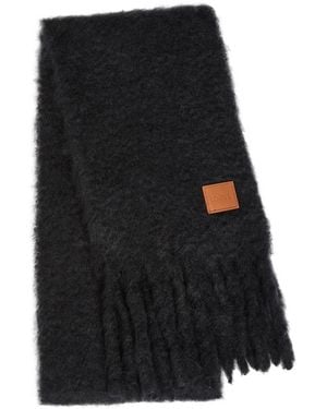 Loewe Wool Scarf - Black