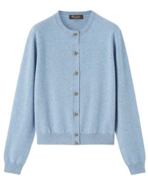 Loro Piana Classic Cardigan - Blue