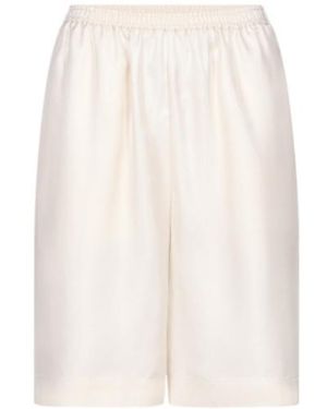 Loulou de Saison Zinia Lds Shorts - White