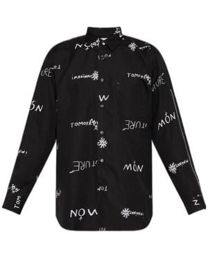 Comme des Garçons Long-Sleeved Shirt - Black