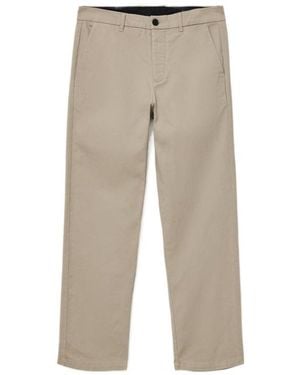 AllSaints Beckley Straight-Leg Pants - Natural