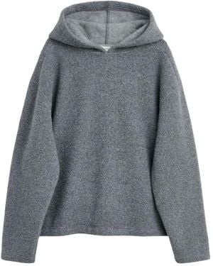 sunflower Long-Sleeve Hooded Jumper - Grey