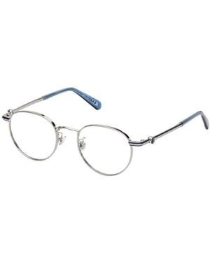 Moncler Eyewear Round Frame Glasses - White