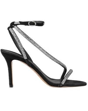 Isabel Marant High-Heeled Sandals With Thin Straps - Black