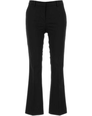 Pt Pantaloni Pt Torino Jeine Flared Pants - Black