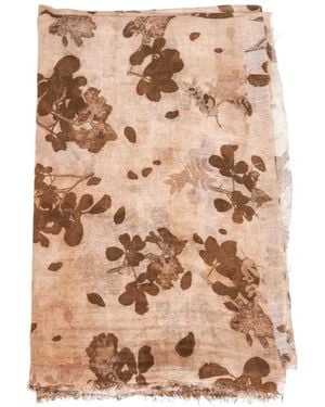 Uma Wang Printed Scarf - Natural
