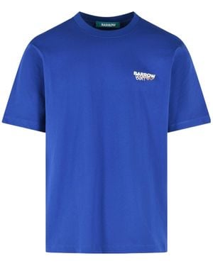 Barrow Bear Print T-Shirt - Blue