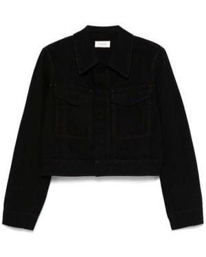 Lemaire Cropped Jacket - Black