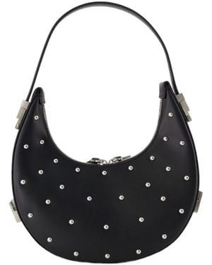 OSOI Studded Zipped Mini Tote Bag - Black