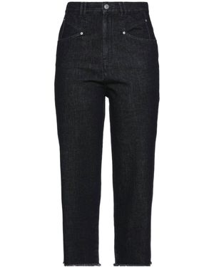 Isabel Marant High-Waisted Light-Colored Jeans - Black