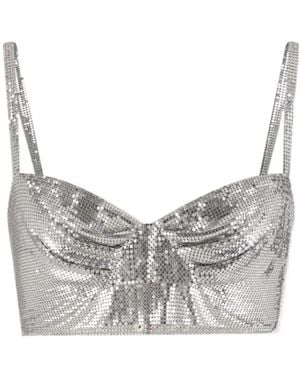 Rabanne Short Style Sling - Gray