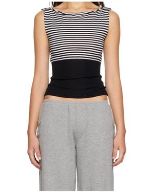 GIMAGUAS Crew-Neck Tank Top - Gray