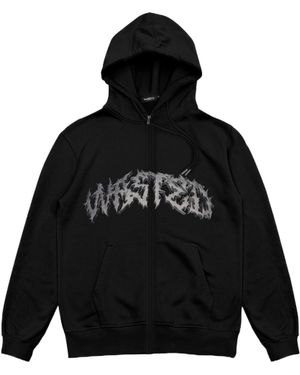 Wasted Paris Long-Sleeved Casual Jacket - Black