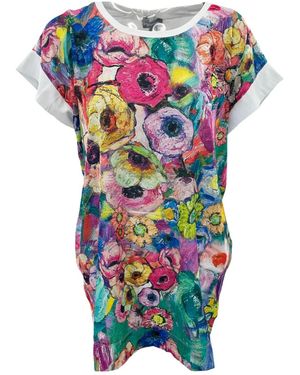 Just Cavalli Printed T-Shirt - White