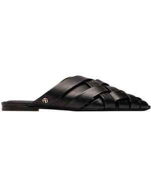 Anine Bing Eve Mules - Black