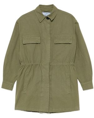 Prada Old Panama Jacket - Green