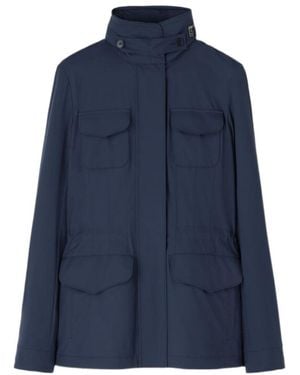 Loro Piana Traveller Long-Sleeved Jacket - Blue